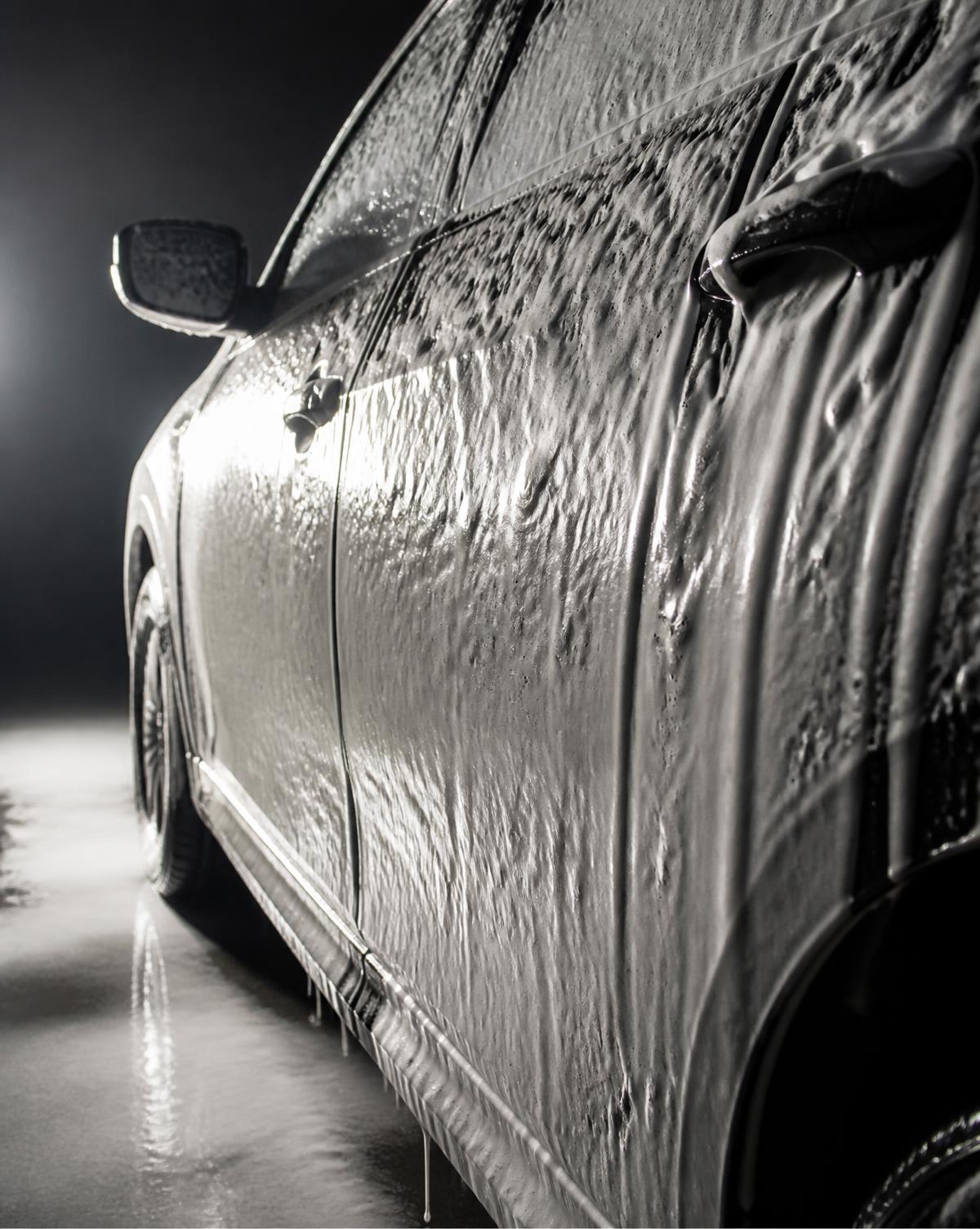 Exterior — decontamination wash after detailing